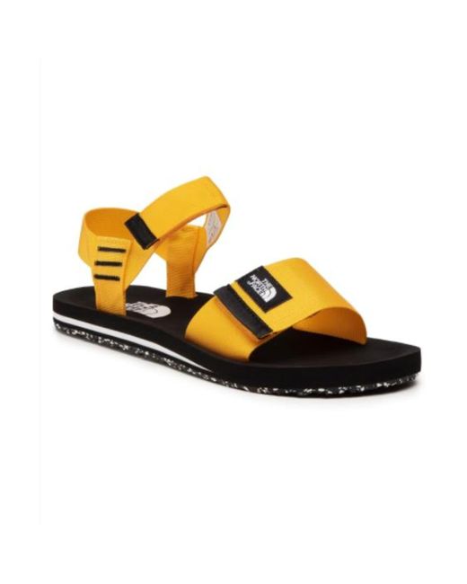 The North Face Yellow Skeena Sandals for men