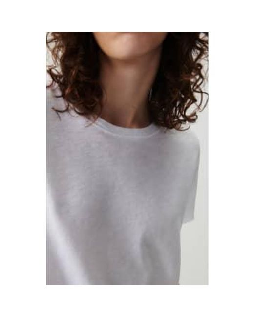 Sonoma Womens T Shirt di American Vintage in White