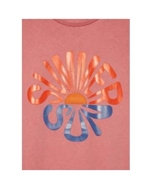 Paul Smith Pink Summer Sun Printed S T Shirt Xs