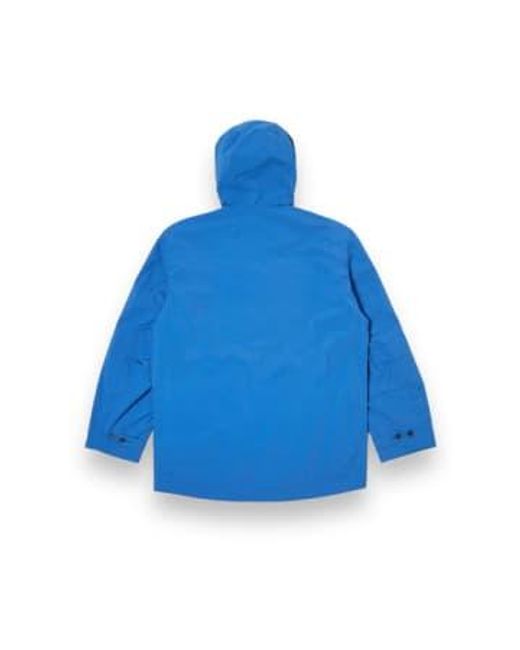 Universal Works Blue Stanedge Jacket Recycled Nylon 30121 Turkish Sea for men