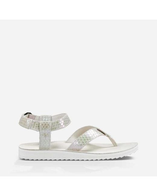 teva iridescent sandals