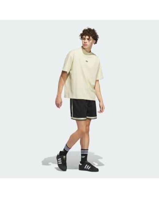 Adidas Schwarze originale mesh shorts in Black für Herren