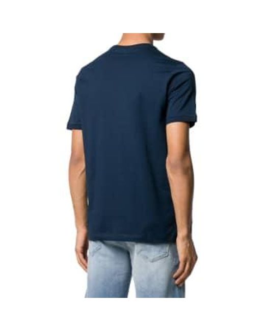 Camiseta el hombre c0p1006 013 Paul & Shark de hombre de color Blue
