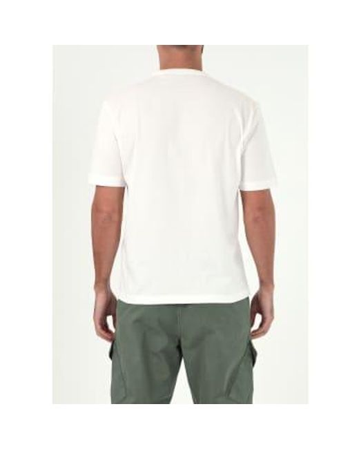 Paul Smith White S Chest Stripe T-shirt for men