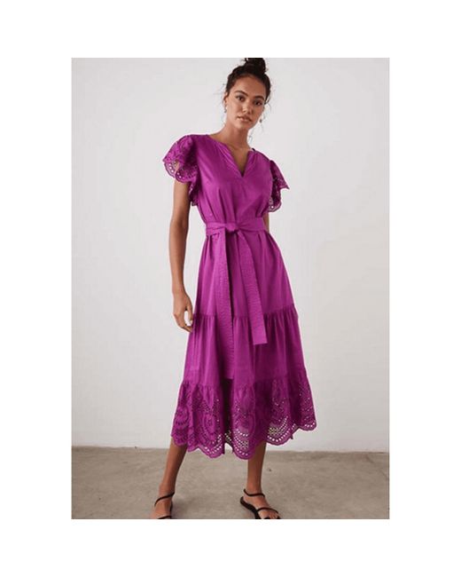 Vestido Gia Berry Rails de color Purple