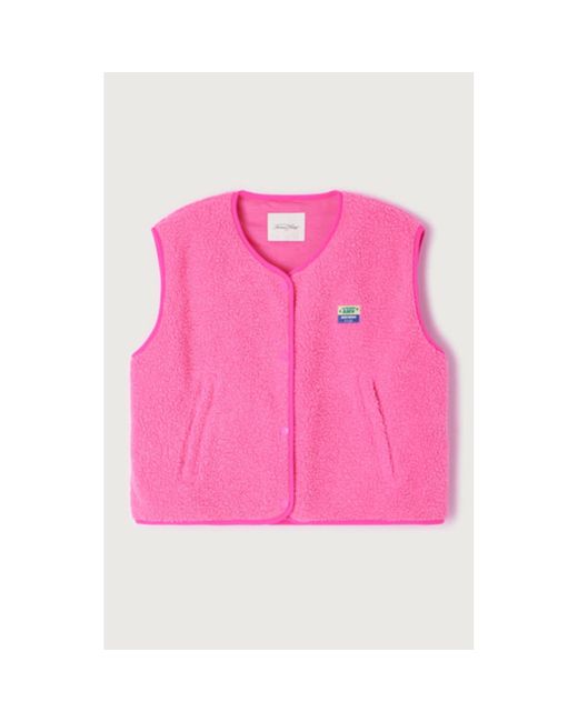 American Vintage Hoktown Pink Acid Melange Jacket