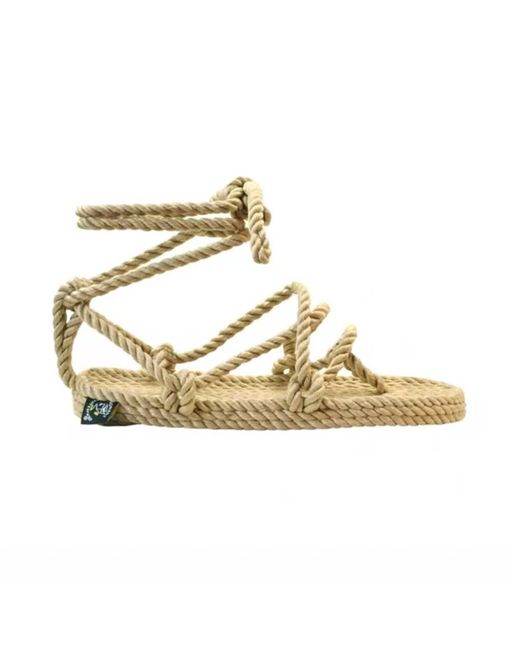Nomadic State Of Mind Romano Cord Sandals in Metallic | Lyst