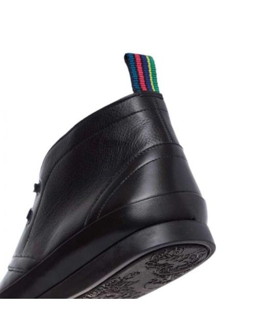 paul smith chukka boots black