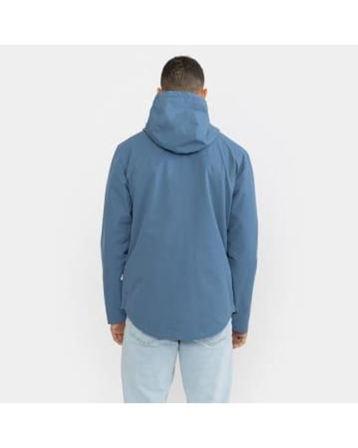 Revolution Blue 7839 Zip Anorak Hooded Jacket S for men