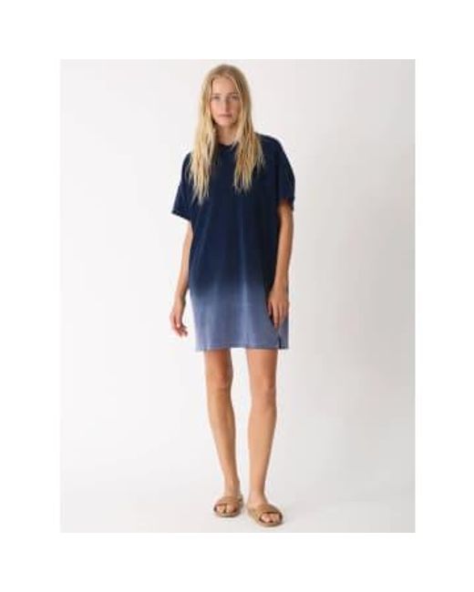 Electric And Electric And Baxter Terry Dress di Electric and Rose in Blue