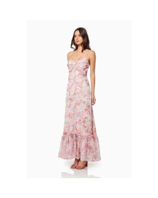 Elliatt Pink Je T'aime Maxi Dress Multi / Xs