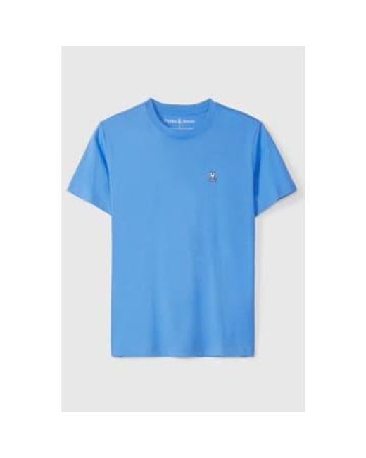T-shirt à cou l'équipage classique à Marina Psycho Bunny pour homme en coloris Blue