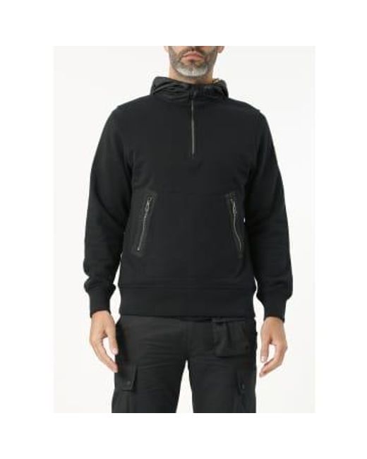 Sweat-shirt à capuche en khaki noir et britannique Belstaff pour homme en coloris Black