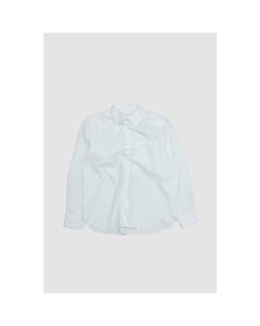 BERNER KUHL White Volume Shirt Mason S for men