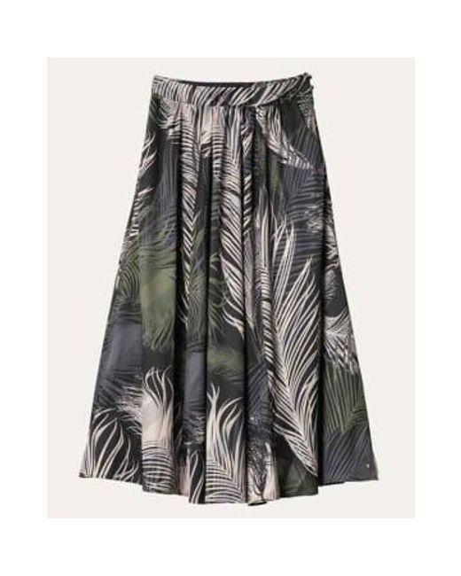 Delicate Love Gray Samira Skirt Feather Xs