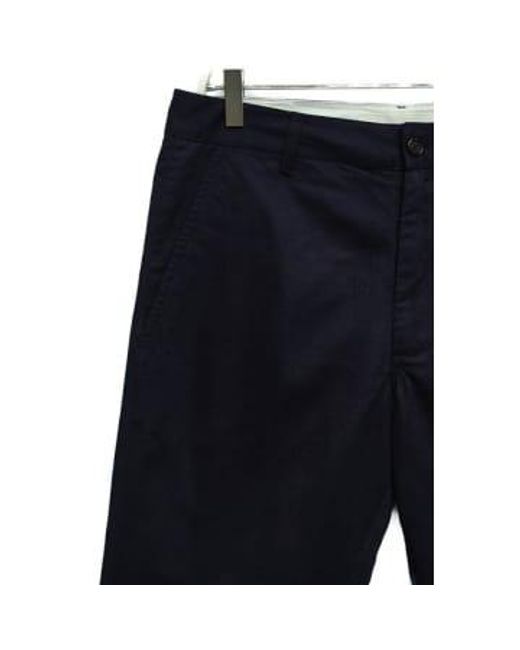 Universal Works Blue Aston Pant Twill 00130 for men