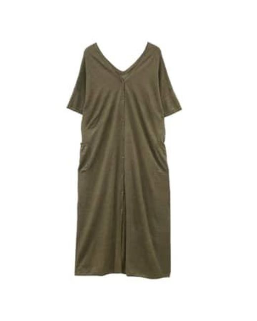 C.t. Plage Green Dress Ct24135