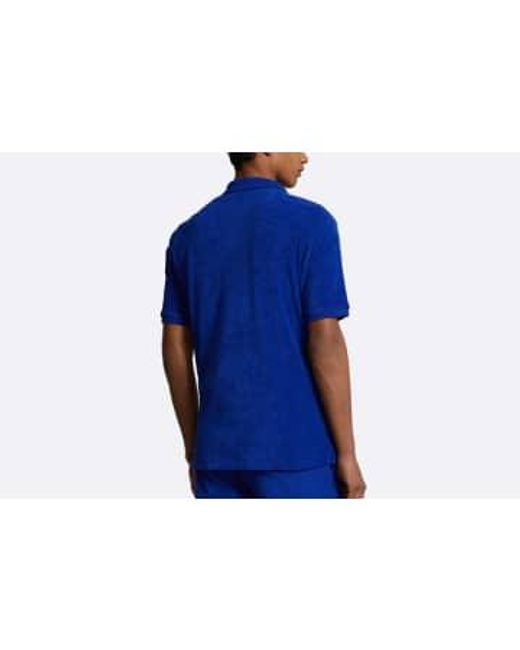 Polo Ralph Lauren Blue Short Sleeve Polo Shirt for men