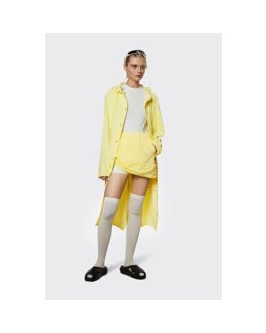 Veste longer jacket 18360 straw Rains en coloris Yellow