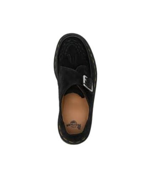 Dr. Martens Black Ramsey Klt Monk Shoes for men