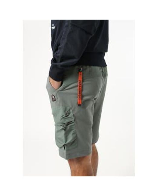 Parajumpers Gray S Irvine Jersey Shorts for men
