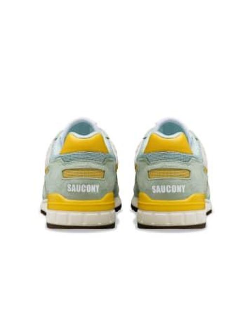 Chaussures d'ombre hombre yellow 5000 à menthe Saucony en coloris Blue
