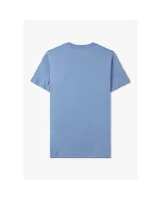 Psycho Bunny Blue S Classic Crew Neck T-shirt for men