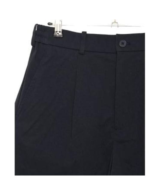 Welter Shelter Blue Pleated Shorts for men