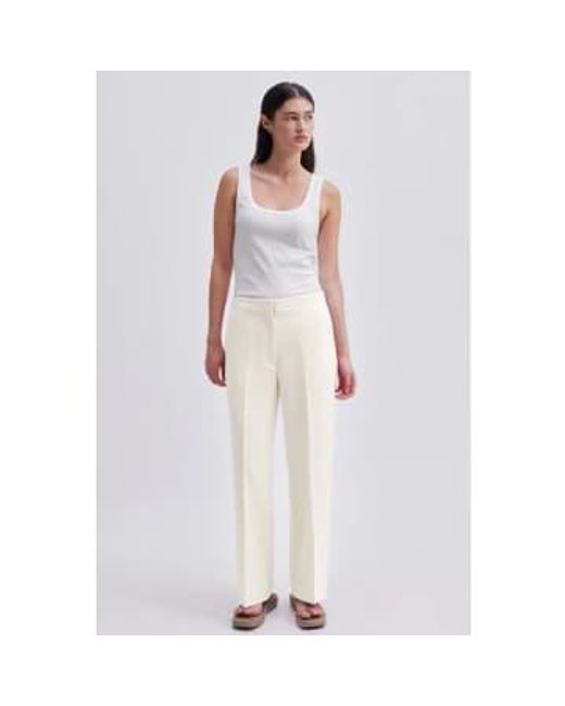 Second Female White Evie Classic French Oak Trousers Xs