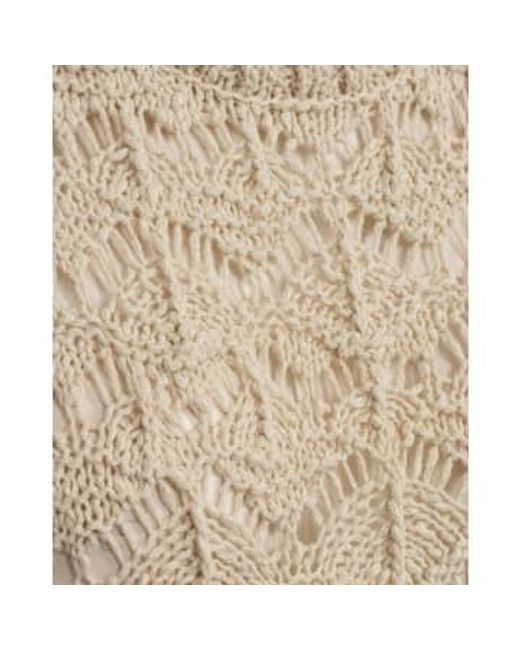 Sirah Rice Crochet Dress di Minimum in Natural