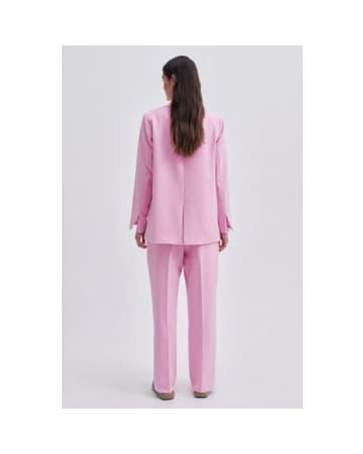 Begonia Evie Classic Womens Blazer di Second Female in Pink