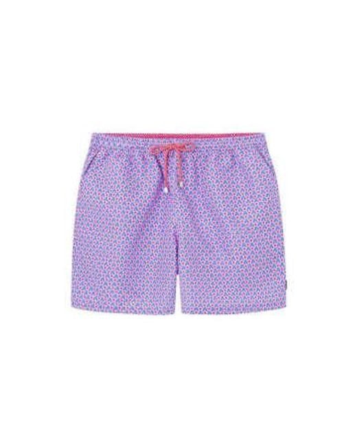 Shorts bain Hackett pour homme en coloris Purple