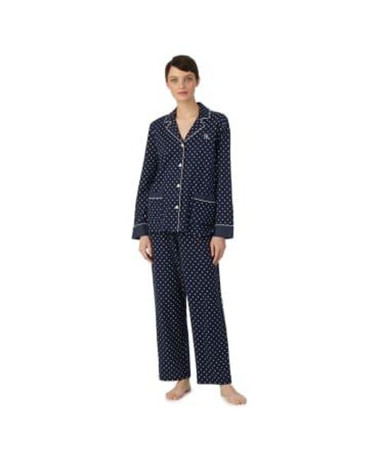 Dots Pyjamas di Lauren by Ralph Lauren in Blue