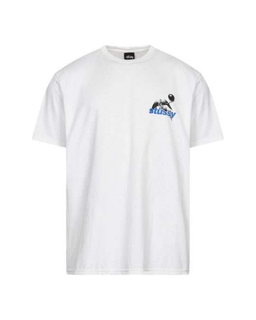 Stussy White Apocalypse T-shirt for men