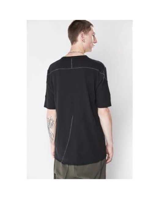 Thom Krom Black M Ts 779 T-shirt Extra Large for men