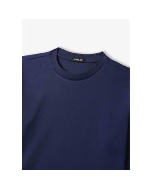 Mens Print Short Sleeve T Shirt In Navy di Replay in Blue da Uomo