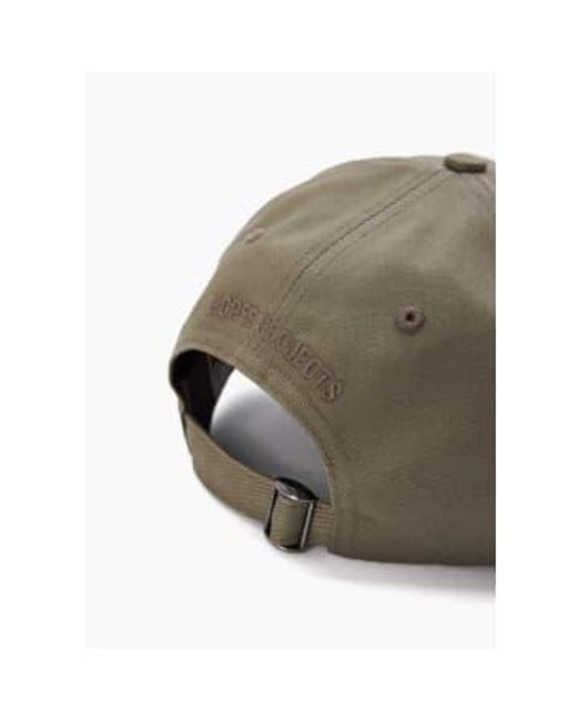 Norse Projects Green S Twill Sports Cap for men