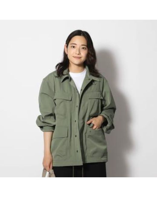 Snow Peak Green | Takibi Weather Cloth Jacket Small