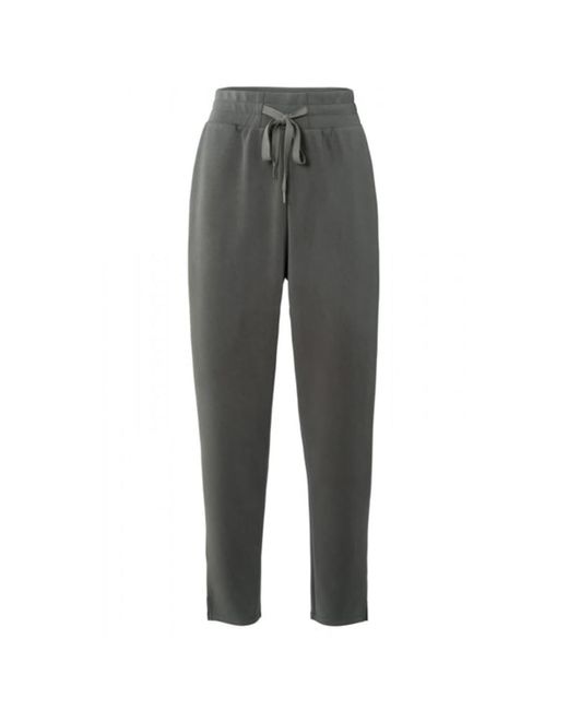 Yaya Magnet Grey Scuba Jogging Trousers in Gray | Lyst