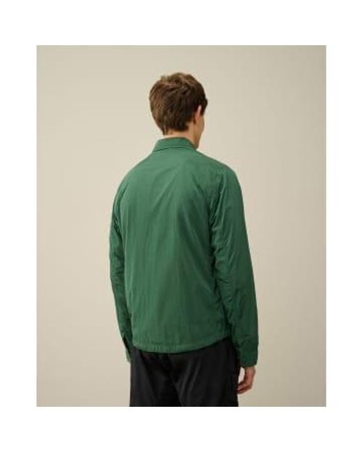 C P Company C.p. firma -r taschen-overshirt entengrün in Green für Herren