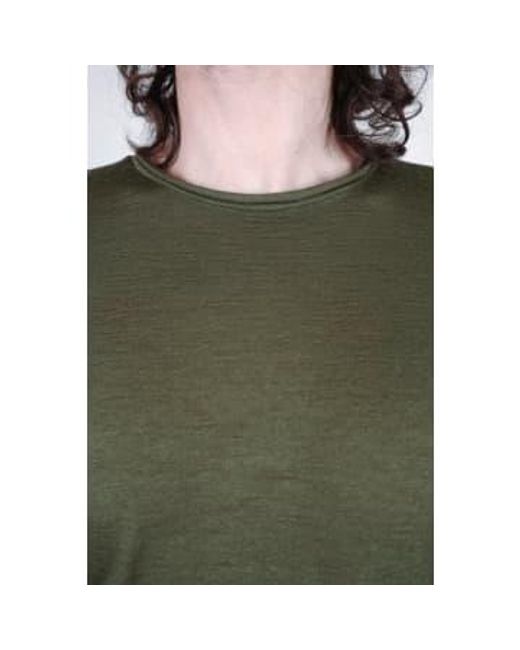 Transit Green L/s T-shirt Khaki for men