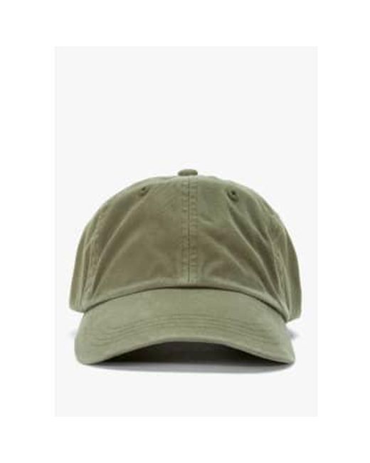 COLORFUL STANDARD Green S Organic Cotton Cap for men