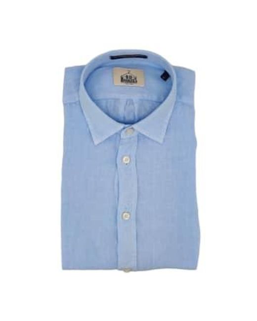 B.D. Baggies Blue Bradford Man Aque Essence Shirt L for men