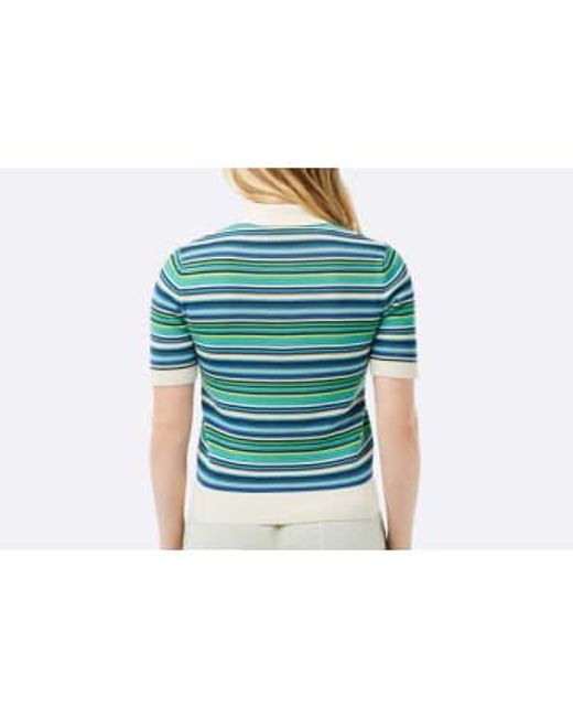 Lacoste Green Wmns Sweater Tricot