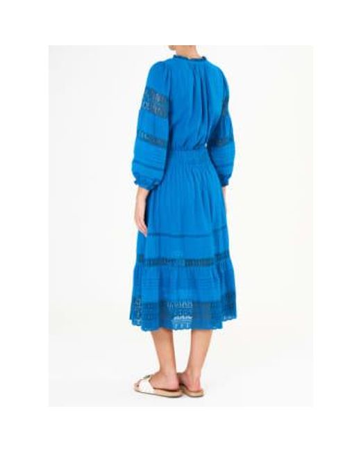 M.A.B.E Blue Loretta Midi Dress / Xs