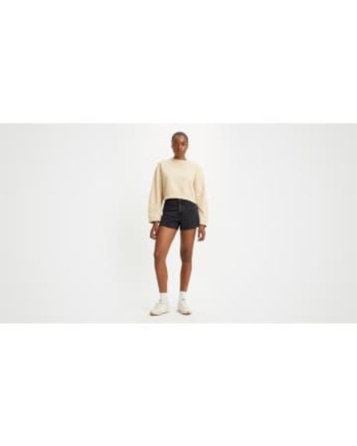 80 shorts maman Levi's en coloris White
