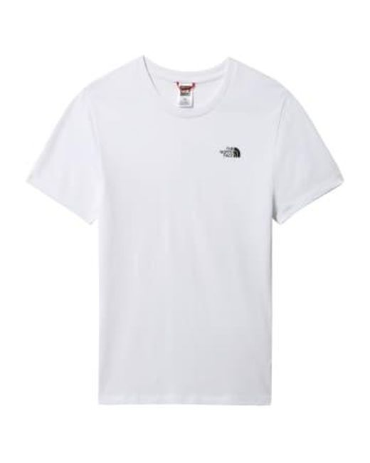The North Face White T-shirt L for men