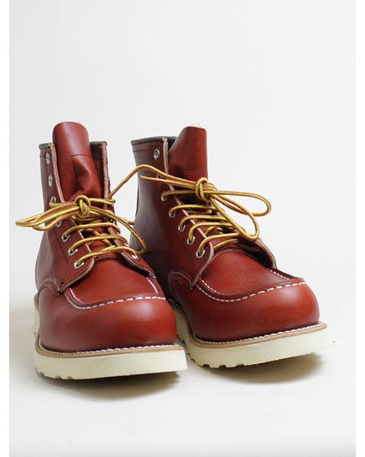 red wing oro russet portage leather