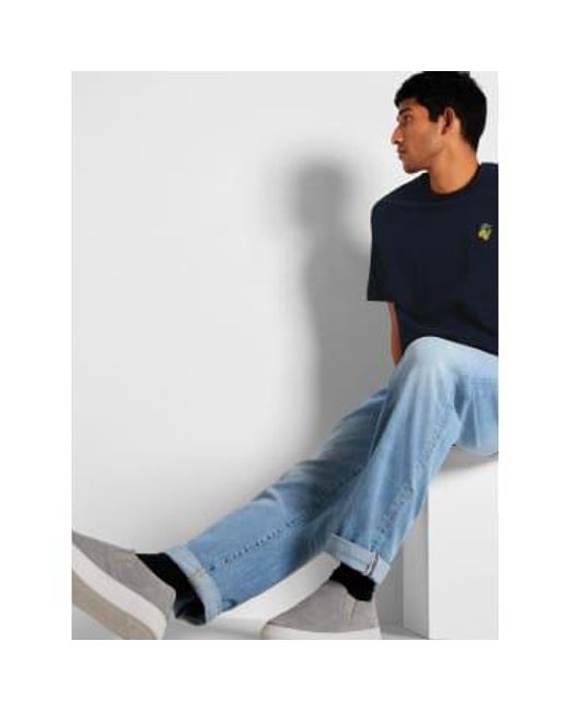 Straitement Scott 6403 LB Soft 196 Jeans SELECTED pour homme en coloris Blue