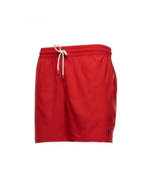 Swimsuit l' 710907255005 rouge Polo Ralph Lauren pour homme en coloris Red